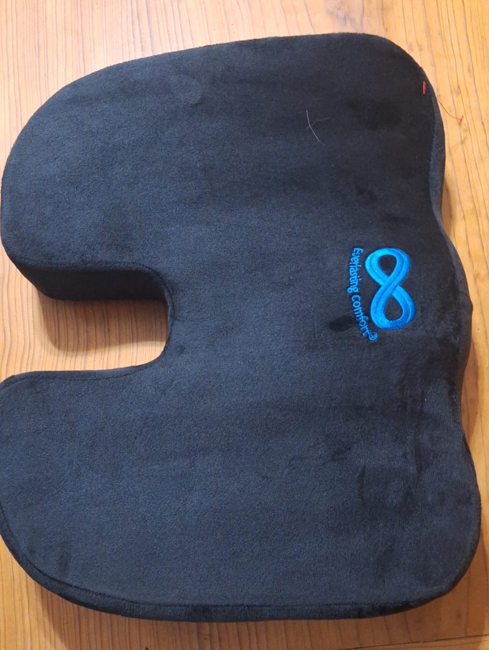 Everlasting Comfort Black Memory Foam Seat Cushion - Lumbar Support